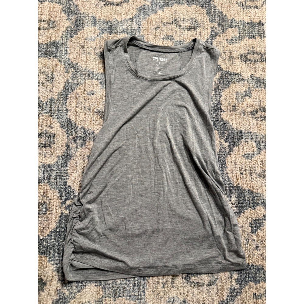 Splits59 Frida Jersey Tank in Heather Grey Size Small Excellent Condition